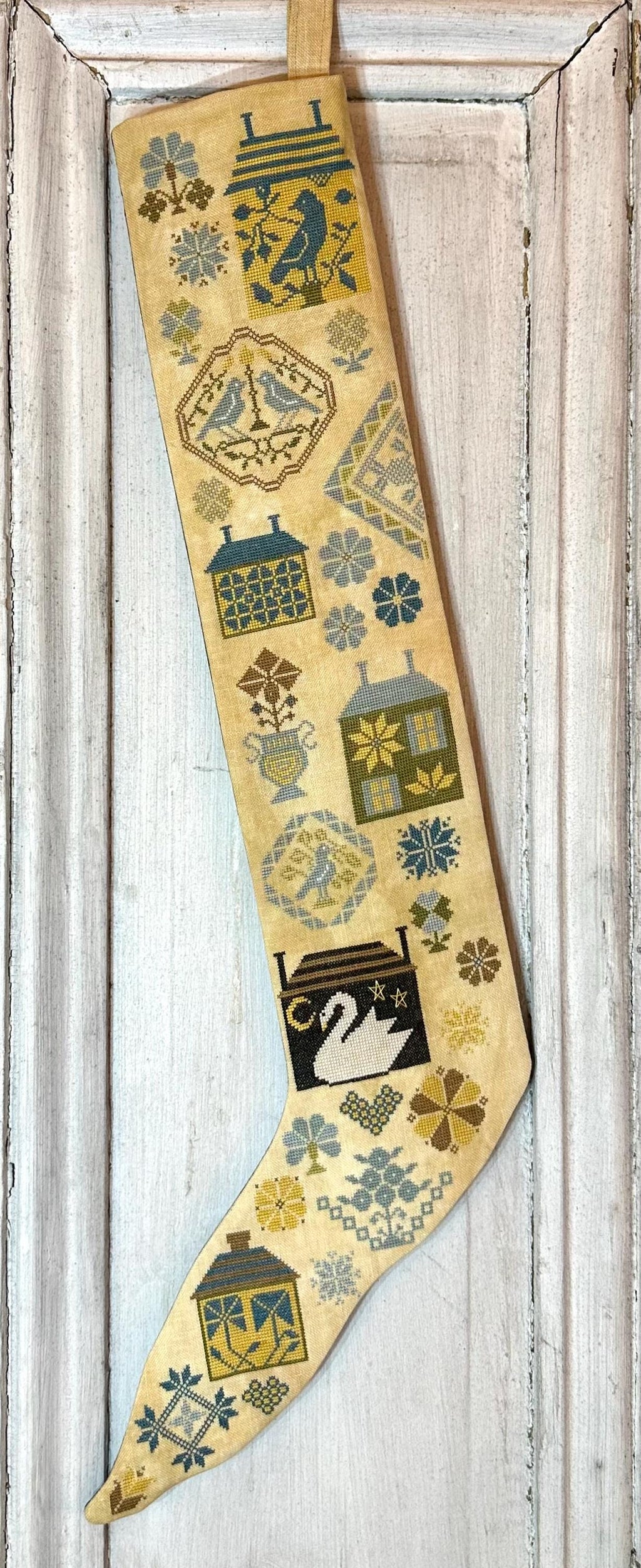 Quaker House Stocking & Sampler