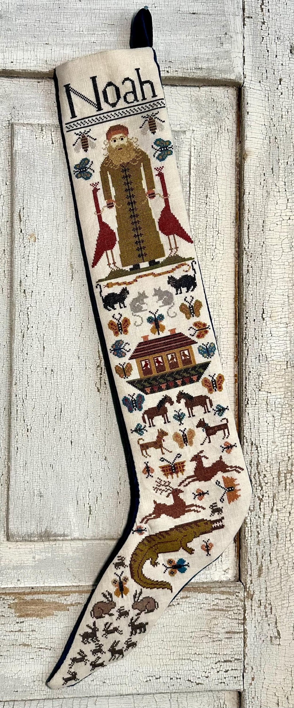 Noah's Stocking & Sampler