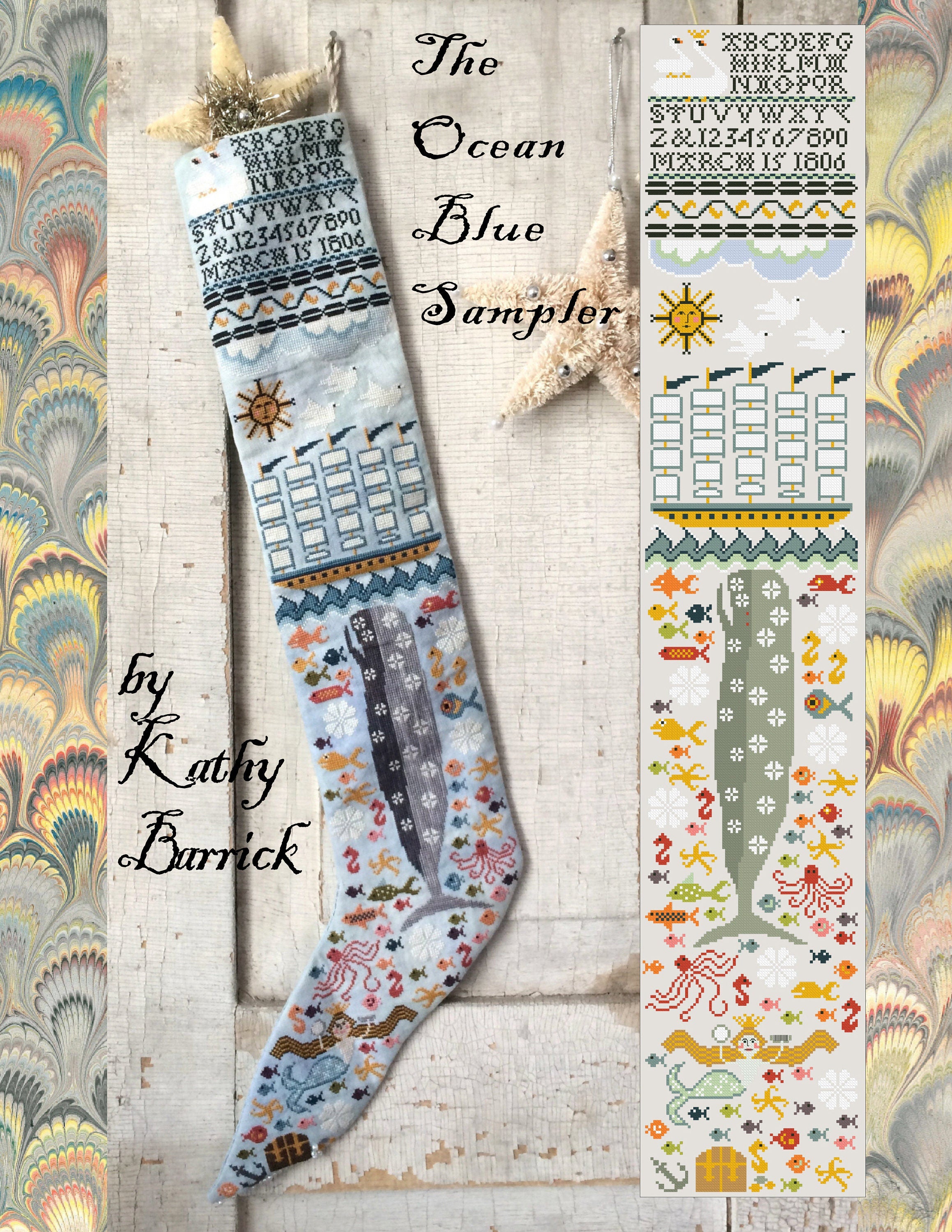 PDF of The Ocean Blue STOCKING & SAMPLER