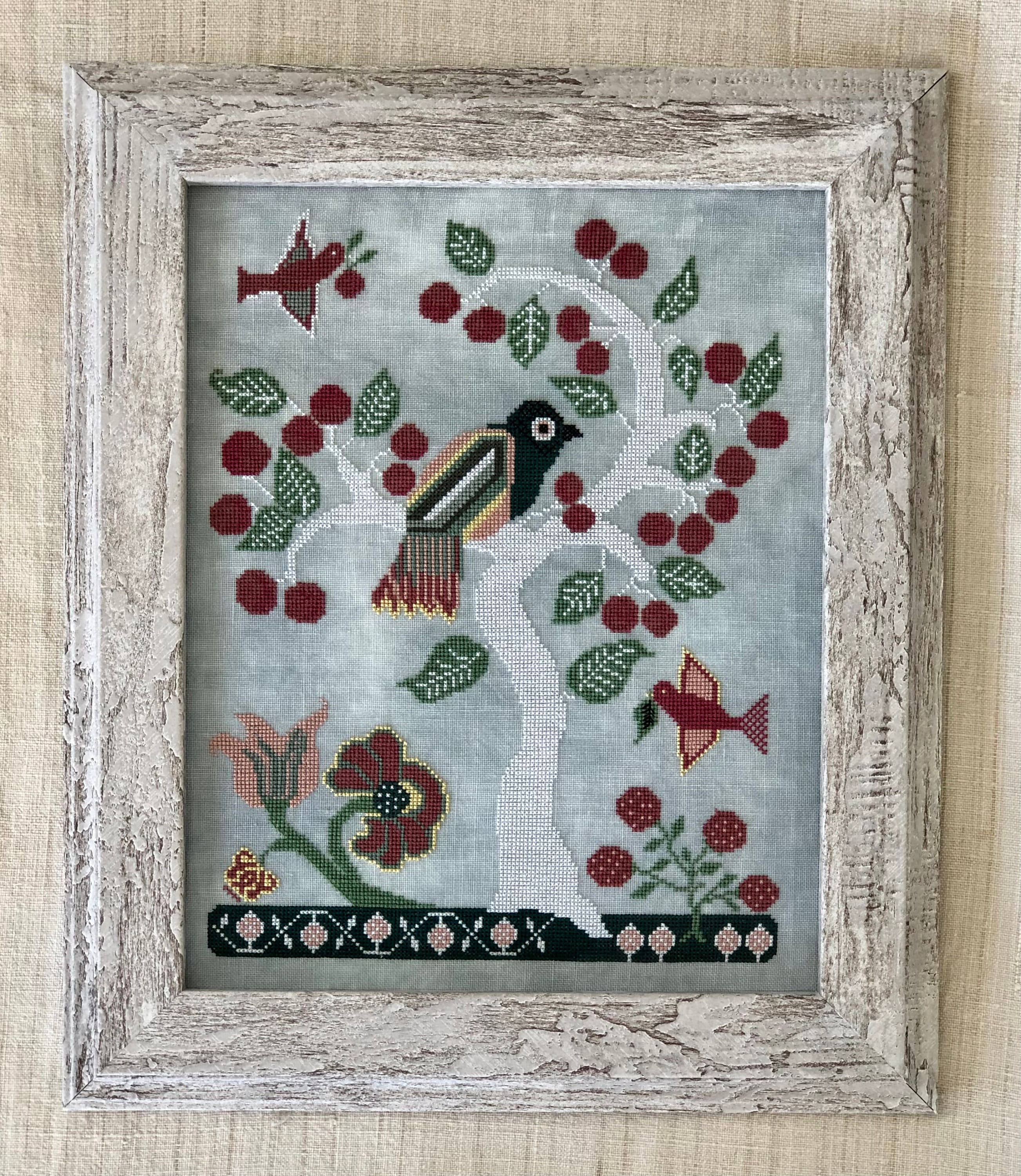 PDF of Blue Bird in a Cherry Tree